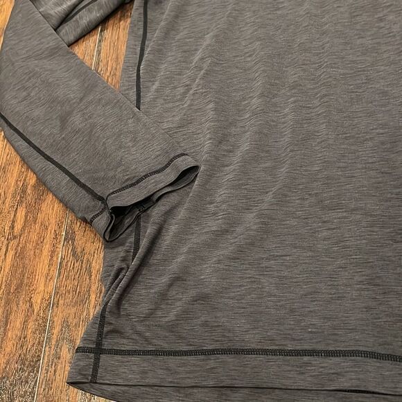 prAna 1/4 Zip Mens Grey Pullover Size Large Lightweight size XXL breathable - Picture 5 of 10